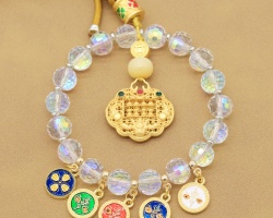 五路財神車掛飾