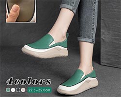 日本厚底樂福鞋