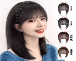 遮白髮髮箍劉海