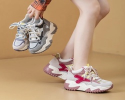 時尚拼色休閒鞋